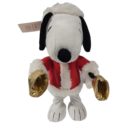Hallmark Other - Hallmark Peanuts 2011 Bell Ringer Snoopy Animated Christmas Musical Plush 13.5"